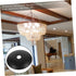 6pcs 50mm SEWACC Pendant Light Canopy Ceiling Plate LED Lamp Cover Hardware for Chandelier and Table Lamp Fixture