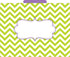 Barker Creek Designer File Folders - Set of 24, Beautiful Chevron, Multicolor Chevrons, Letter Size, 1/3 Cut Tabs