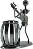 Guitar Pen Holder, Creative Desktop Accessories, Multipurpose Metal Desk Pencil Holder for Gifts and Office
