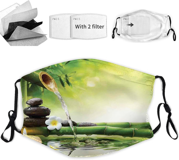 TXSDCCY Cloth Masks for Men Women,Washable Reusable Adult Printed Face Masks Adjustable Ear
