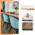 1" 12 Pack) VOCOMO Round Rubber Chair Leg Tips Caps, Chair Leg Floor Protectors Furniture Legs Caps Non Slip Reduce