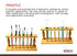 EISCO Premium Test Tube Rack, (6) 25mm Holes and (6) Pins - Solid Wood - 9.4" Long, 3.75" Tall