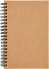Spiral Bound Graph Paper Notebooks, 50 Sheets A5 Journal (5 x 7 In, 4 Pack)