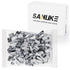 Sanuke 200PCS 3/64" Aluminum Crimping Loop Sleeve for 3/64" Diameter Wire Rope and Cable
