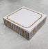 Bamboo Frame Sticky Note Cube, 3 3/8" x 3 3/8" x 1" (CUBE)