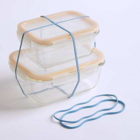 Mr. Pen Large Rubber Bands 110 Pack Pink and Blue Extra Large Office Supplies