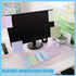 Tenceur 24 Pcs Reusable Sticky Notes, 3 x 3'' Dry Erase Labels, 2 Black Dry Erase Markers, Bright Color