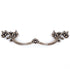 JETLAND French Provincial Drawer Pulls - 4-Pack, Antique Brass, 4" Hole Centers, Vintage