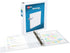 Avery Economy Showcase View 3 Ring Binder, 1-1/2 Inch Slant Rings, 1 White Binder (19651) by AVERY