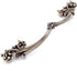 JETLAND 4-Pack, 4" PW1619ABR102 French Provincial Drawer Pulls - Antique Brass, Hole Centers, Vintage Shabby Chic Pulls