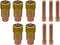 TIG Welding Torch STUBBY Gas Lens Collet Body 17GL332, 3/32" & Collet 10N24S, Copper Consumables KIT for WP 17 18 26,
