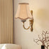 Bulb 5 5 X4. 7 Inch, minkissy Cloth Lamp Shade Vintage Lamp Shade Clip On for Table Lamp/Floor Lamp, X Apricot