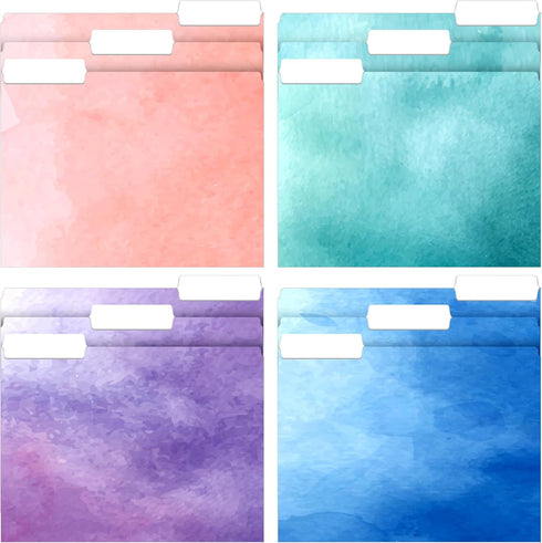 Decorative File Folders for Organizing Documents with Style