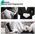 Paxcoo Cotton Gloves for Dry Hands - 20 Pairs Large White for Cosmetic Moisturizing and Inspection