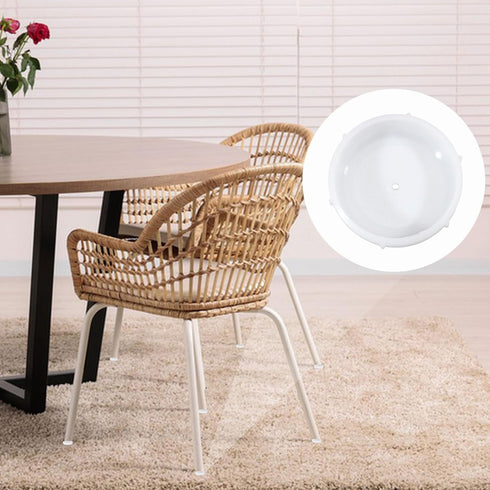 36 CHGCRAFT Pcs Round Chair Leg Floor Protectors Folding Chair Leg Caps Chair Replacement Foot Caps for Furniture Leg