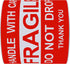 Hybsk 100 Per Roll Do Not Drop Thank You Fragile Stickers Adhesive Label (3x5 inch)
