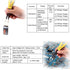 HoldPeak Digital Smart SMD Tester, 6000 Counts HP-990C DMM Handheld Resistance Capacitance Tester, Battery Included