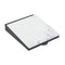 ECR4Kids MessageStor Dry-Erase Glass Board Memo Station, Desk Organizer, Botanical