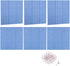 PATIKIL Felt Bulletin Board, 12"x12" 6 Packs Self Adhesive Textured Tiles for Sound Proofing Wall Panels