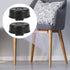 FUOYLOO 6pcs Heavy Duty Furniture Casters Embedded Replacement Wheels for Office Desk, Bedside Table, Cabinet Silent