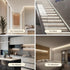 3.3FT Closet, ZSLAIFU Battery Powered LED Strip Lights, COB LED Strip Light, Battery Operated LED Lights, White LED