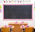 Colarr 68.9 Feet Breast Cancer Awareness Bulletin Board Borders, Pink Ribbon Straight Rolled Border Trim for Classroom