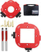 TANYO Router Corner Radius Template, Plastic Box Router Jig with 8 Radius,