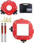 TANYO Router Corner Radius Template, Plastic Box Router Jig with 8 Radius,