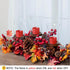 SingTok 12 PCS Red LED Tea Lights Battery Operated, Flameless Votive Tealights Fake Candles for Christmas Halloween
