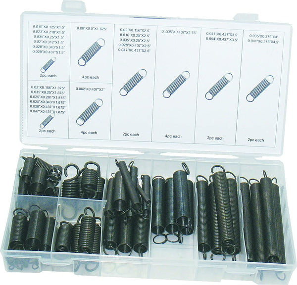 SWORDFISH 32020-54pc Extension Spring Assortment