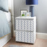LXCREAT Removable Wallpaper Blue/White Stripes, Peel and Stick Vinyl for Home Renovation 17.71 in X 118 in