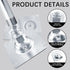 GOOUU 2PCS 1/2" 3/4" 4-Inch Swivel Pendant Mounting Kit for or Conduit, Malleable Square Fixture Hanger Cover