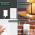 Dimmer (2 2 Nexete Smart Wireless Light Switch, Switch & Receiver Kit No Wiring Wireless Remote Control,Remote & Voice