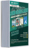 Laser Photo Paper 8.5x11 In,200 Sheets 200GSM/52LB Semi Gloss Double Sided High-Heat