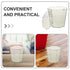 Countertop BESPORTBLE Mini Trash Can with Swing Lid Compact Lightweight Desktop Waste Bin for Office Kitchen Bathroom
