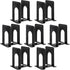 HappyHapi Book Ends, Non-Skid Metal Bookend Supports for Shelves, Heavy Duty Book