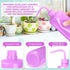 500ml Premium Eyelash Water Bottle for Extensions, 16oz Lash Rinse Bottle, Easy to Carry Tattoo Squeeze Bottle