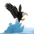 CUTE POPUP 4th of July Cards, 3D Unique Bald Eagle Card, Independence Day Pop Up Card for Family and Friends