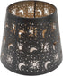 Jelquix Nature Shadow Lamp Shade, Iron Engraved Lampshade, Sun Moon Star Patterns Decorative