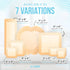 JJ CARE Silicone Foam Dressing 3x3, Pack of 10, Waterproof Bandages for Wounds, Absorbent Bed Sore Bandages