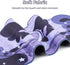 GeekShare Large Gaming Mouse Pad with Wrist Support Set, Non-Slip Rubber Back Desk Mat & Memory Foam Rest - Star Wings