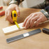 8in Premium Grade 4 Way Wood Rasp File, High Carbon Hand File & Round Rasp, Multifunctional Tool for Wood, Metal,