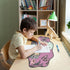SROJDHFJB 35.4 15.7 inches Skull Coffee Pink Large Gaming Mouse Pad Plus a Coaster, x Desk Mat Extended XXL Mousepad