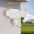 21W Sensor,2500LM, 5000K Daylight,IP65 2 LUTEC Plug in Motion Sensor Light Outdoor, Flood Lights Outdoor Motion