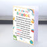 Frvyherz 3rd 5th 6th 1st Back to School Card for Kids Students, First Day of School Card for Daughter Son, Back