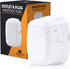 Outlet Cord Cover for Sliding Door Electrical Socket, Childproofing Safety & Prevents Unplugging by SimpleCord