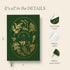 Papier Herb Garden Recipe Journal - Hardback Design | Blank Space To Plan Breakfast Lunch Dinner Dessert | Foodie Gift