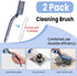 Gzfatyong 6pcs Crevice Cleaning Brush Multifunctional Hard Bristle Grout Cleaner Brush Crevice Cleaning Tools Bathroom