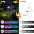 1 Pack 8 btfarm Solar Garden Lights Outdoor, Modes Firework Lights Solar Powered, Waterproof Twinkle Fairy Light