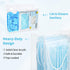 zoomto Box,3 Face Mask Dispenser Compartment Acrylic Gloves Holder Hygiene Station with Lid, Shoe Cover